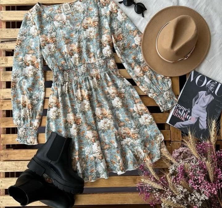 Robe fleurie