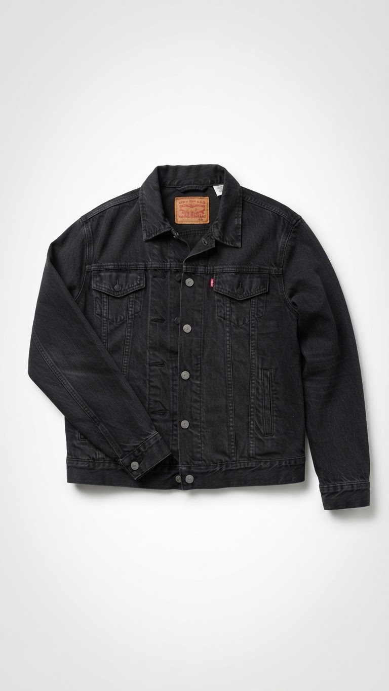 Veste djean noire