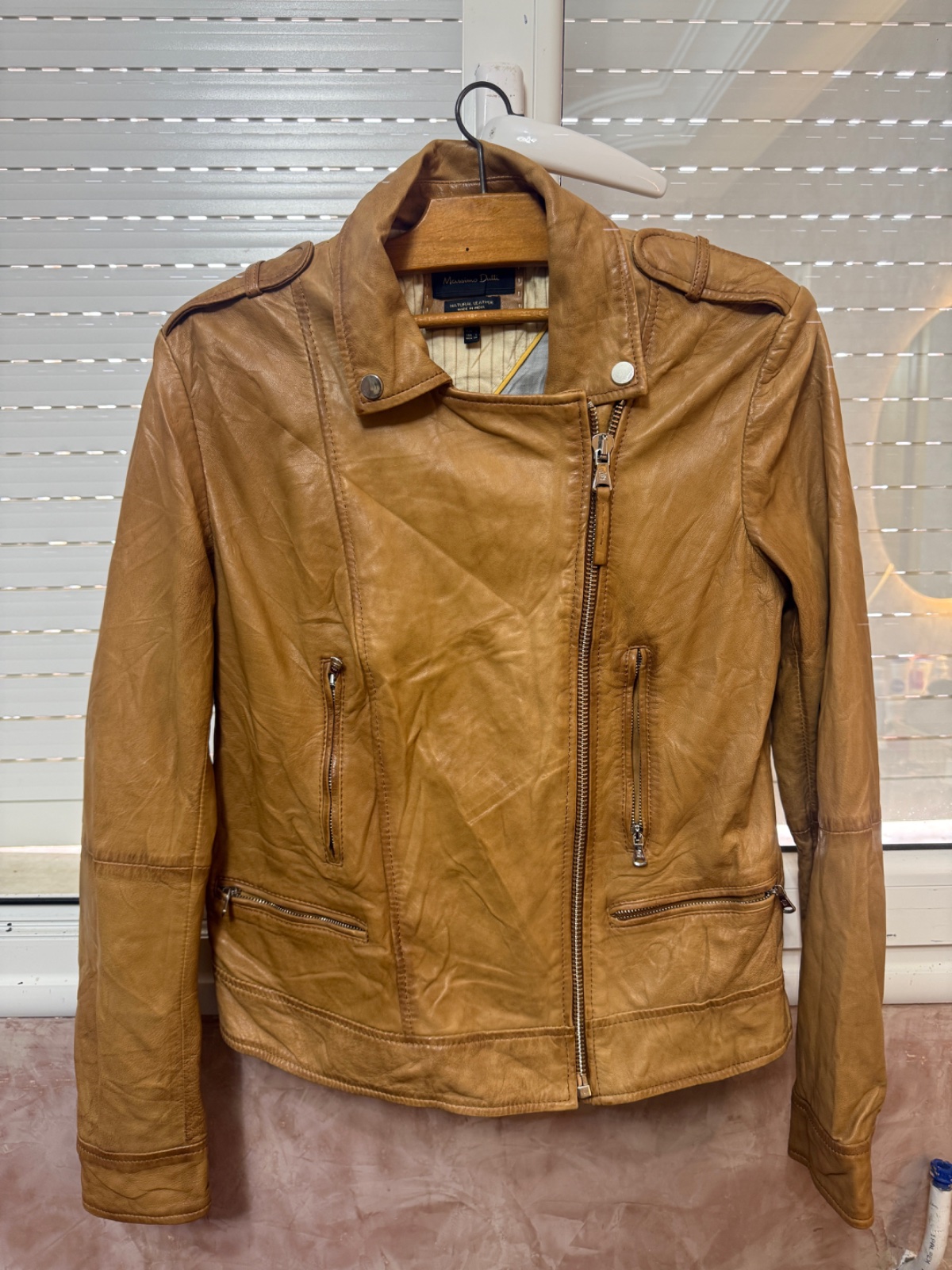 Veste 100% cuire