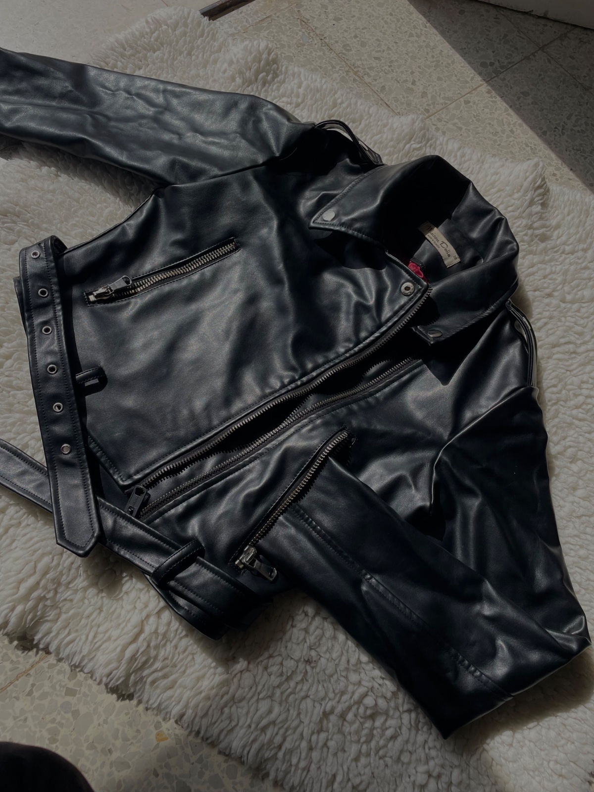 Veste cuir