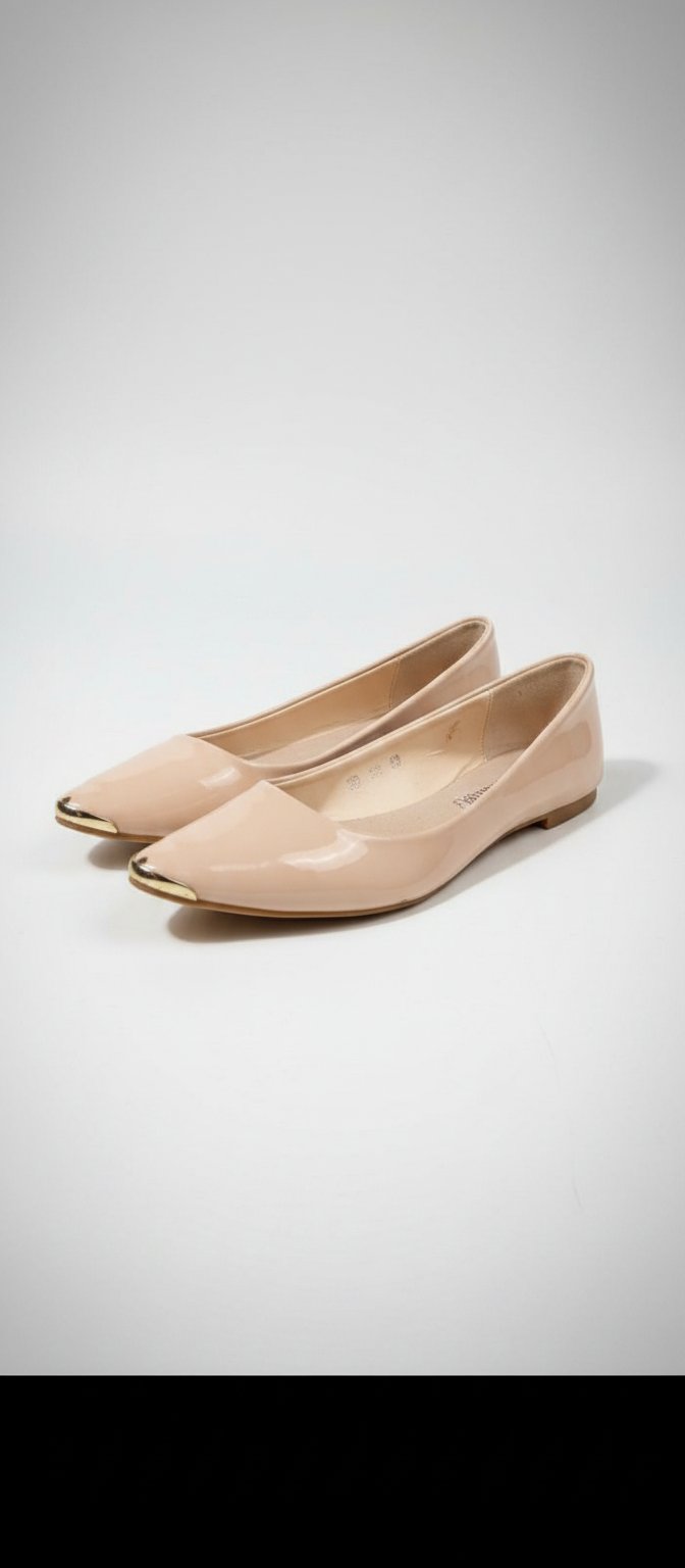 Ballerines pointue nude