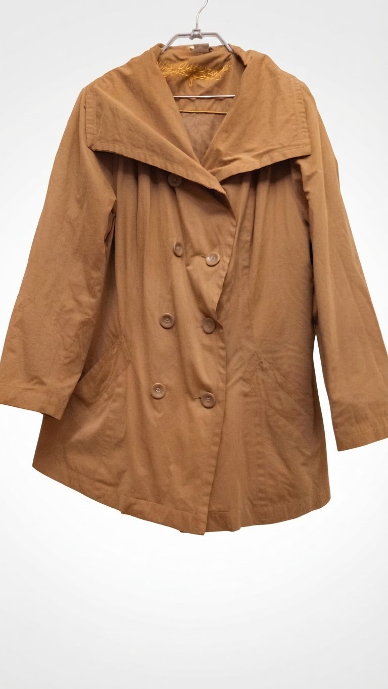 Trench coat camel