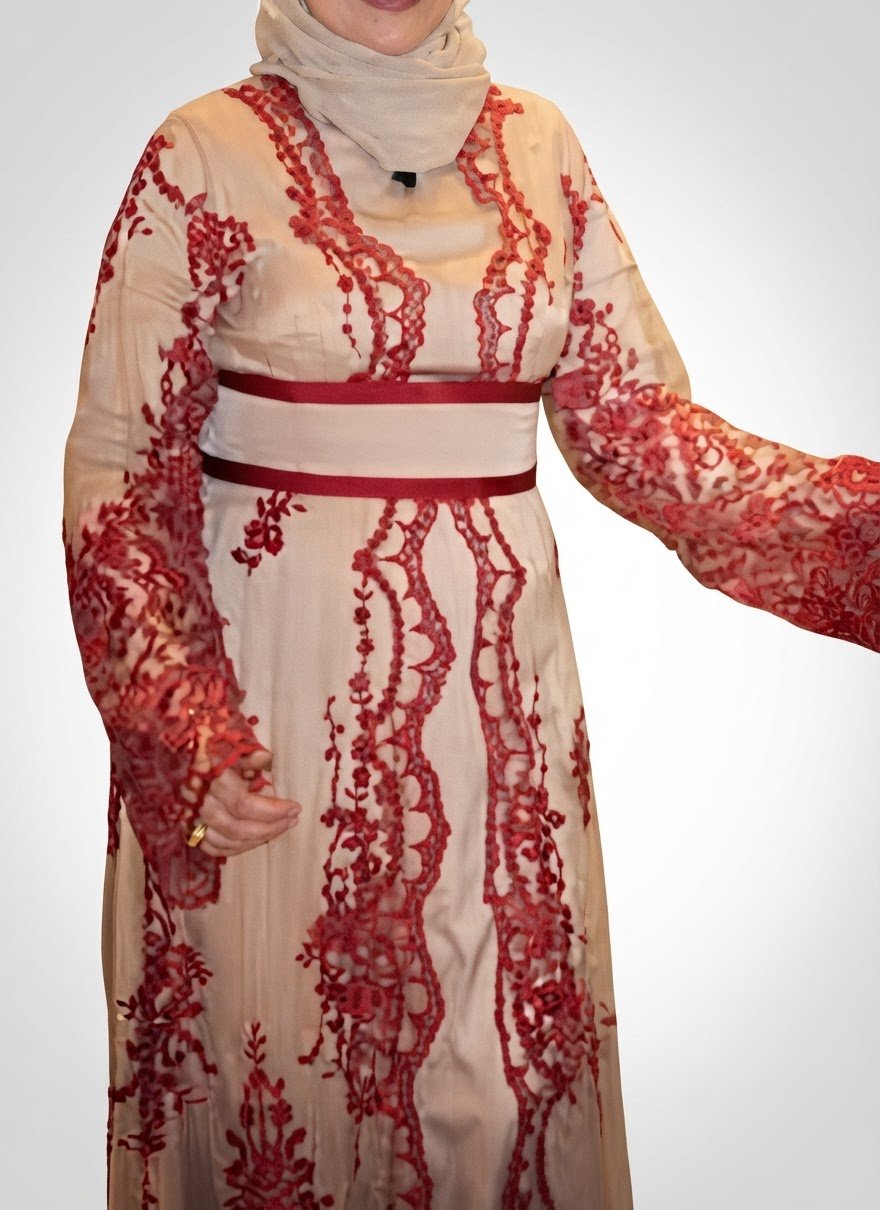 Caftan rouge