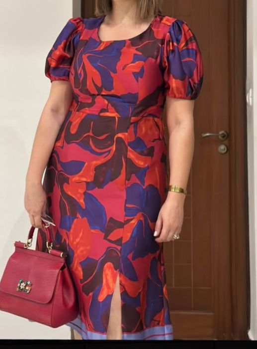 Robe satin fluide 3XL