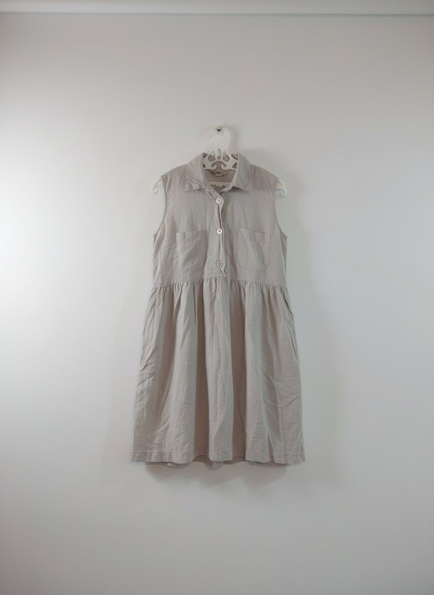 En lin robe taille 36 petit 38