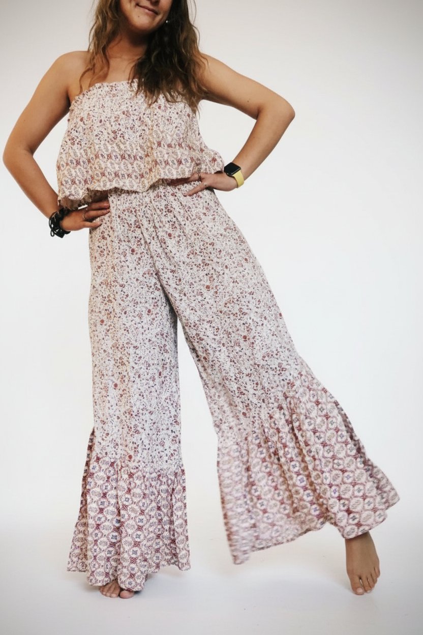 Une combinaison  bustier, 🌺🌻🌹🌷🌺🌻🌹