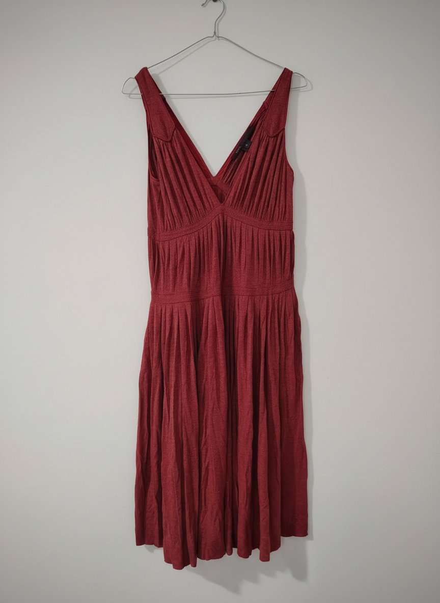 Marc jacobs robe 100℅ cotton, burgundy