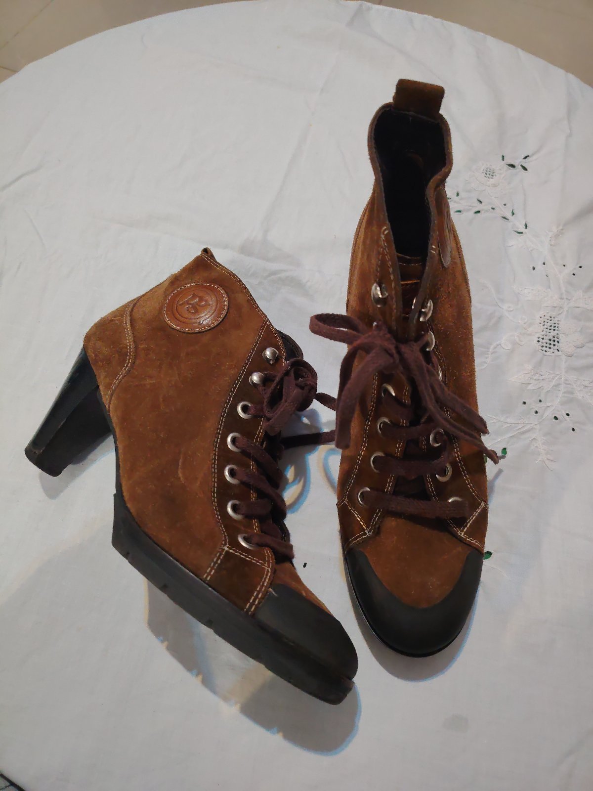 Paul green, bottines en cuir véritable