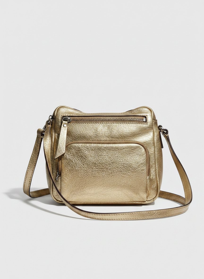 Banana republic, sac à bandoulière gold 