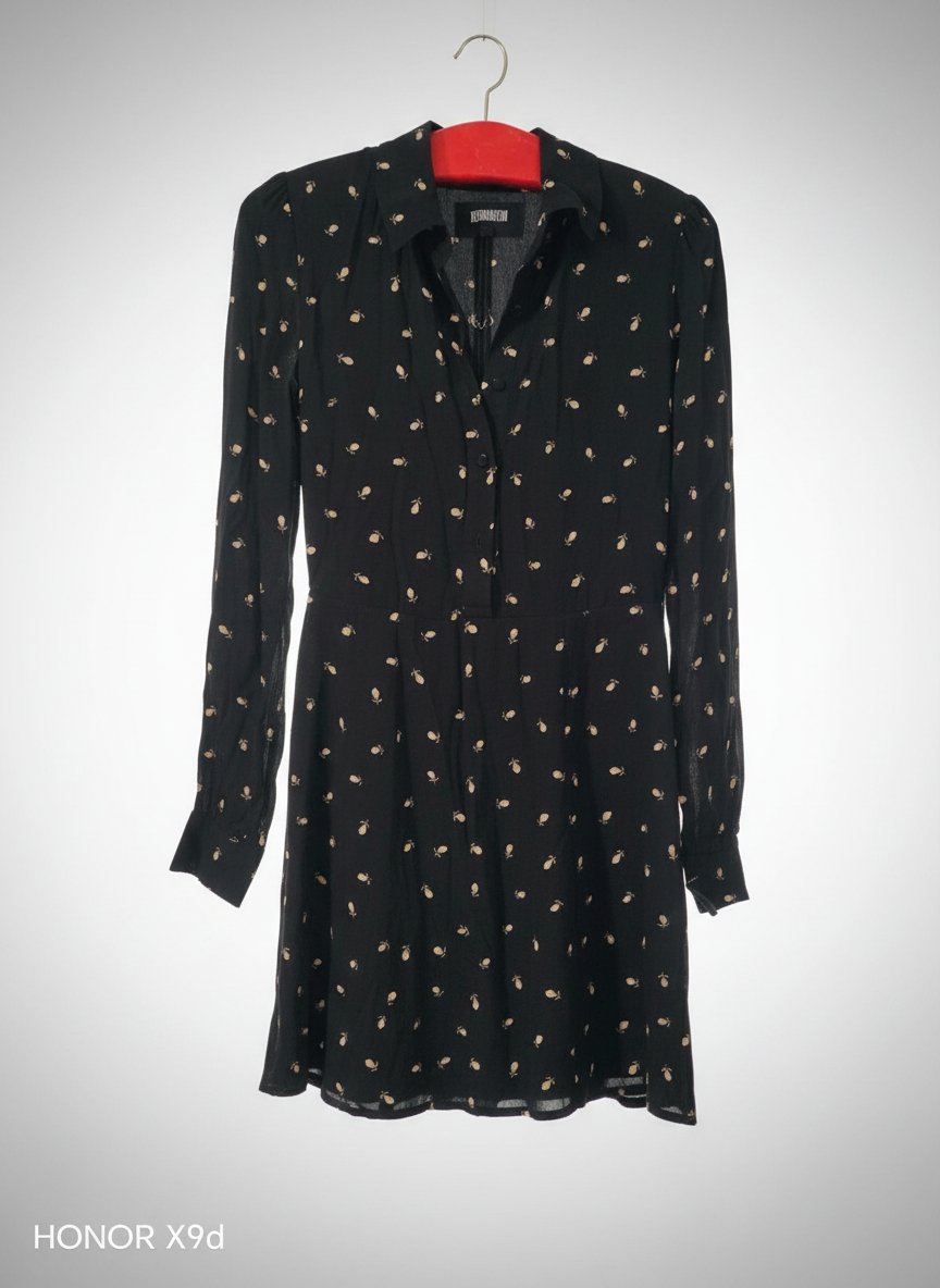 Robe courte en foulards