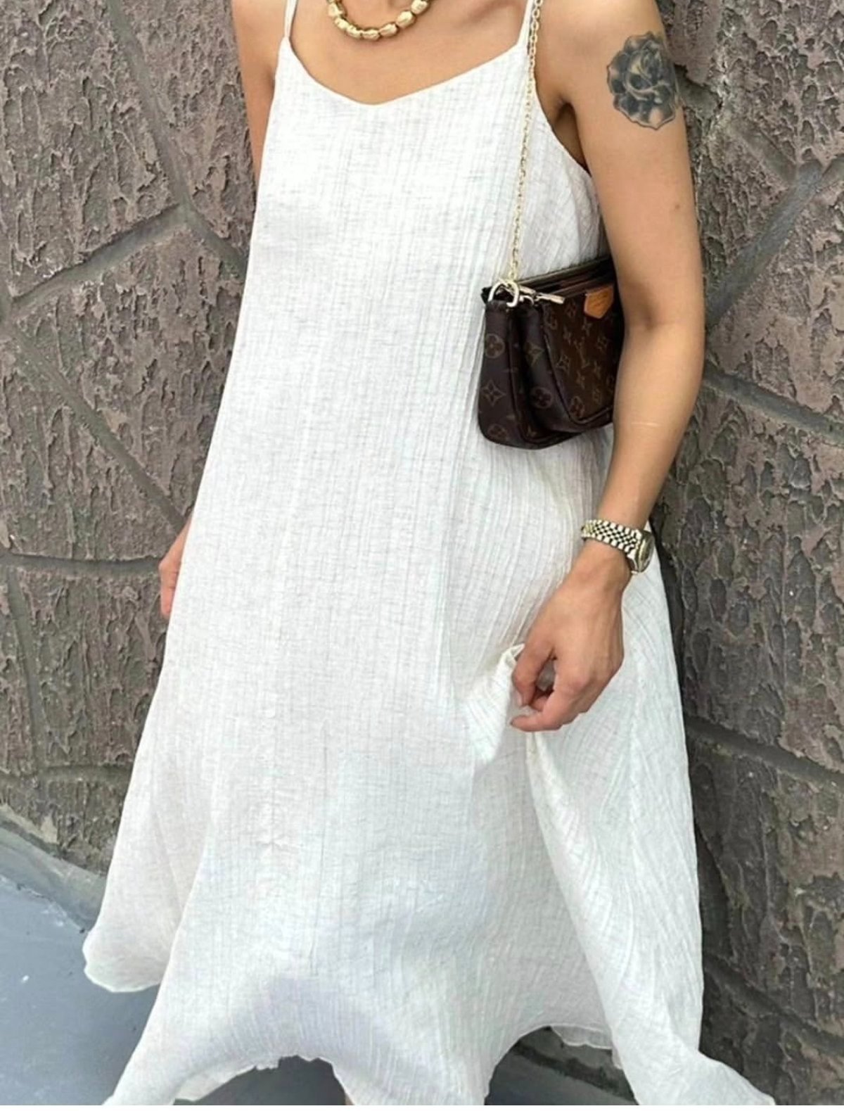 Robe blanche HM taille 42 / 44