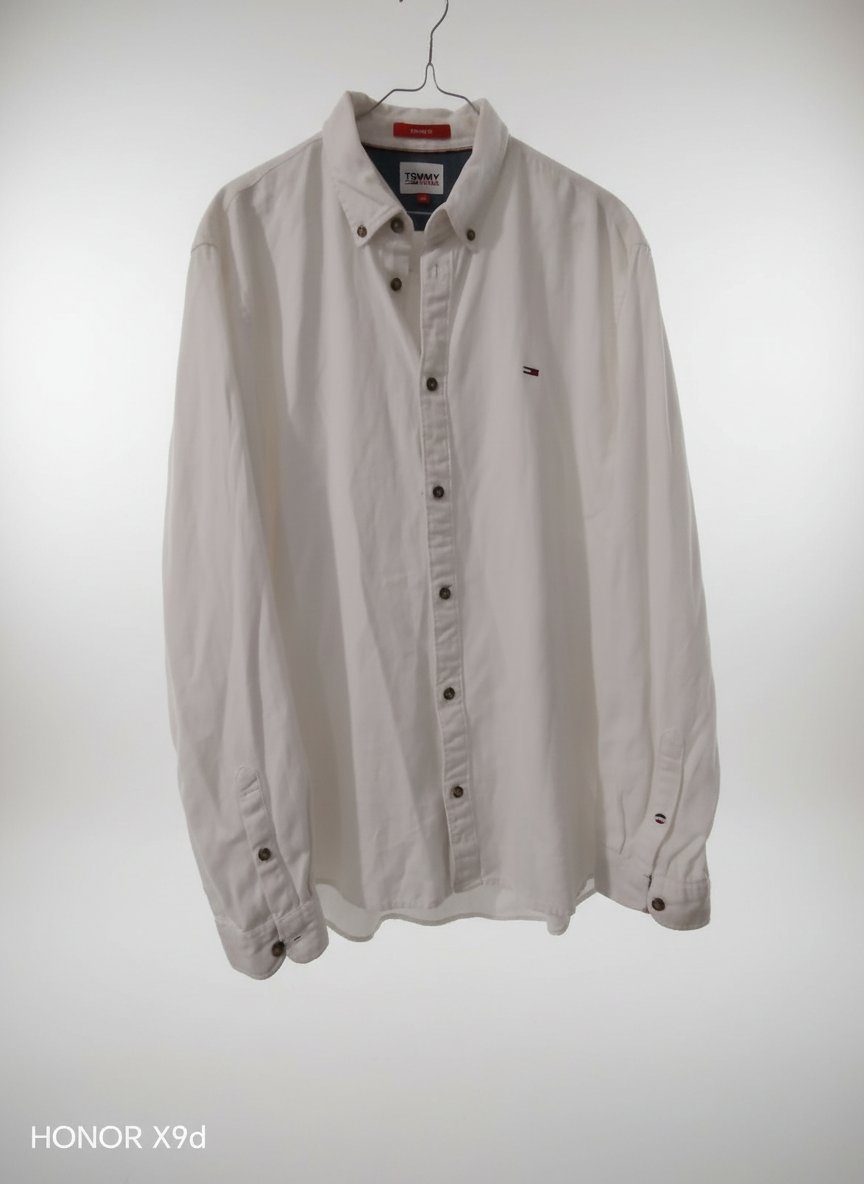 Chemise Thommy Hilfiger en cotton blanche XXL