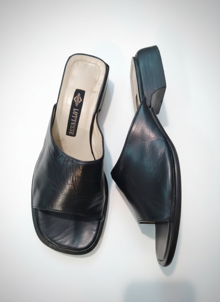 Mules plats, point 36/36.5
