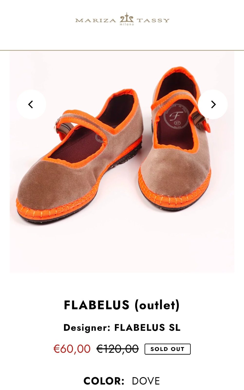 Fabelus ballerines pointure 37 petit 38