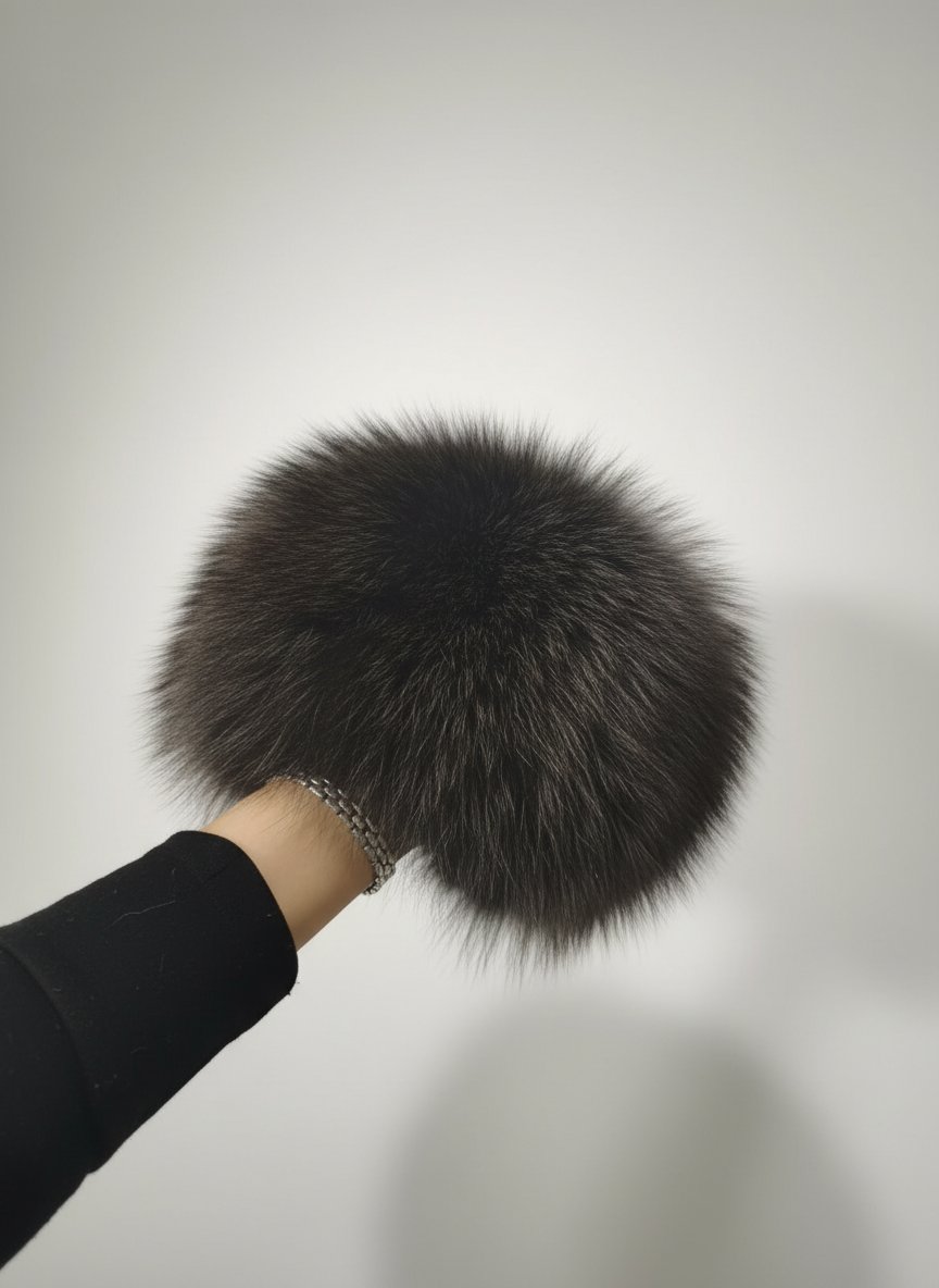 Chapeau de fourrure d'hiver, taille S