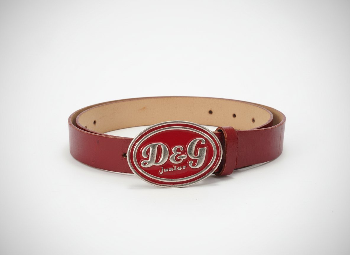 Une ceinture vintage rouge Doce gabana taille S 