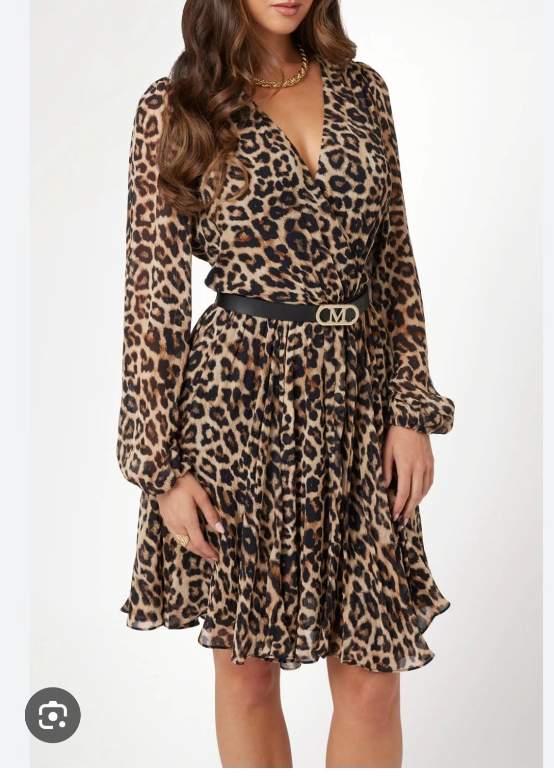 Robe leopard print taille 40-42