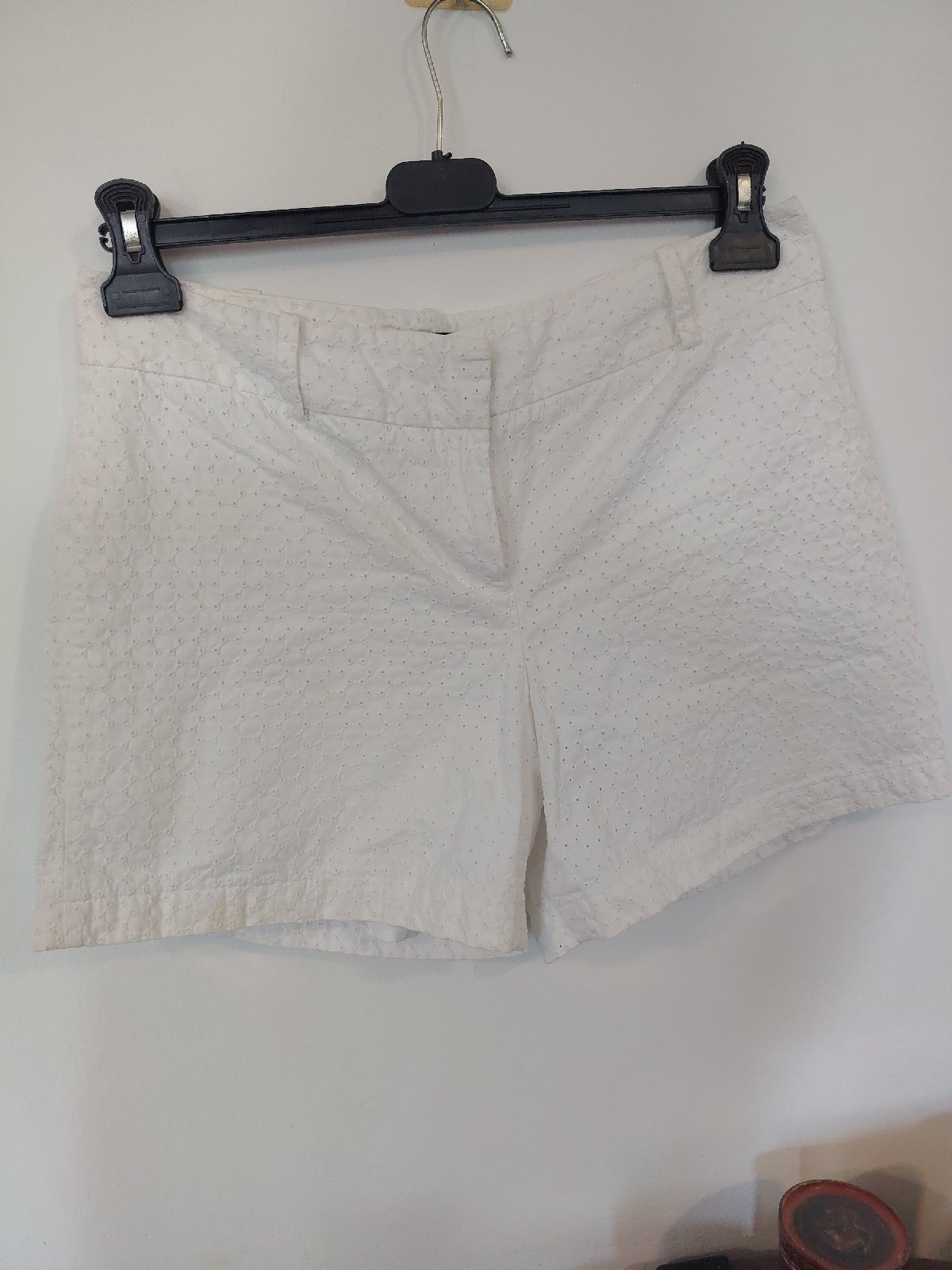 Talbots short blanc en broderie anglaise T38