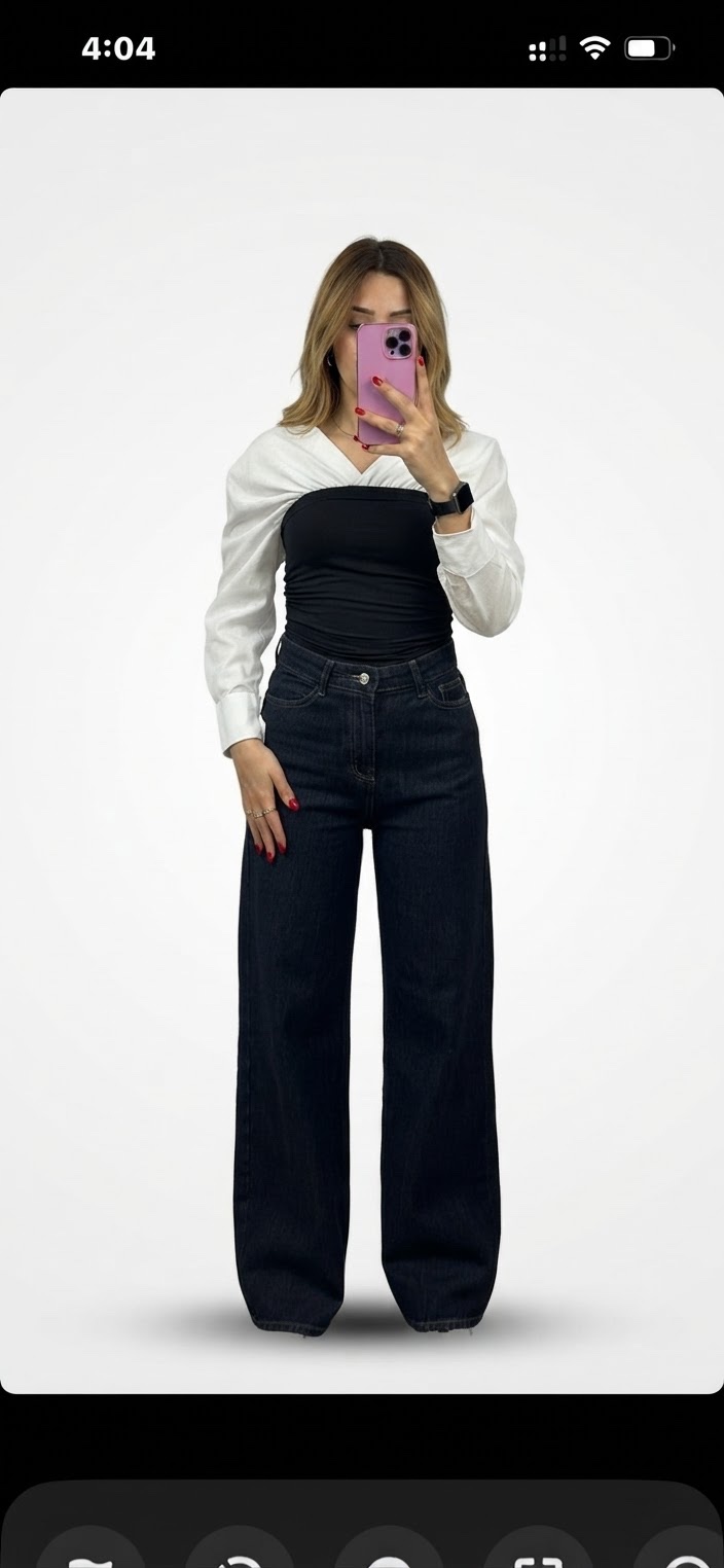 Jean brute super large taille 42