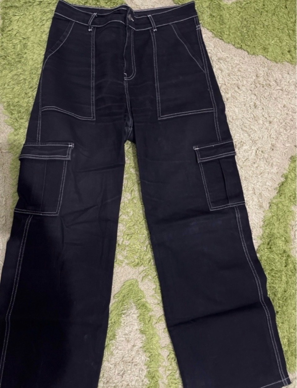 Jean cargo noir