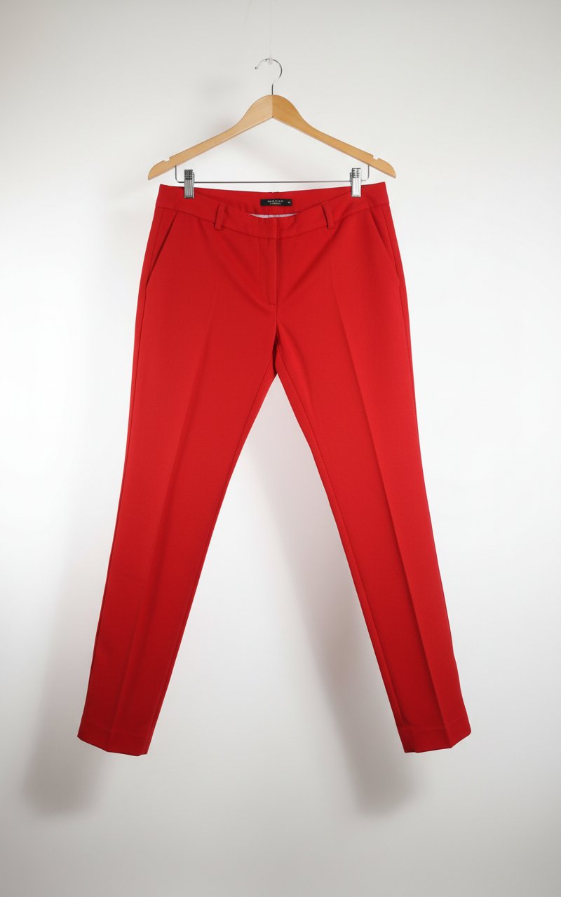Pantalon rouge sport chic