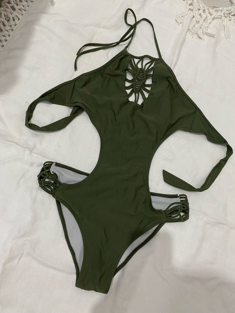 Maillot vert olive