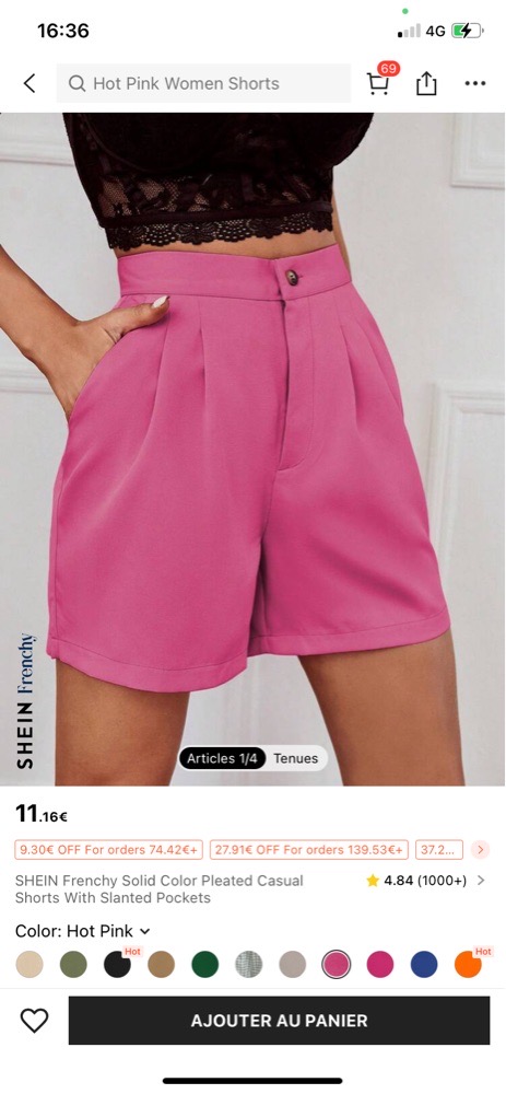 short shein