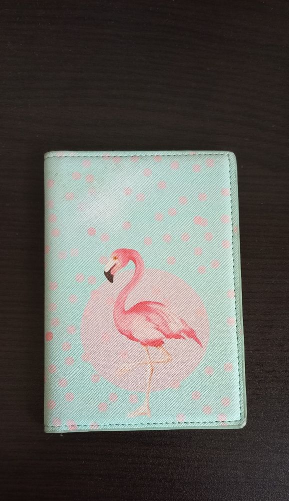 porte feuille flamingo