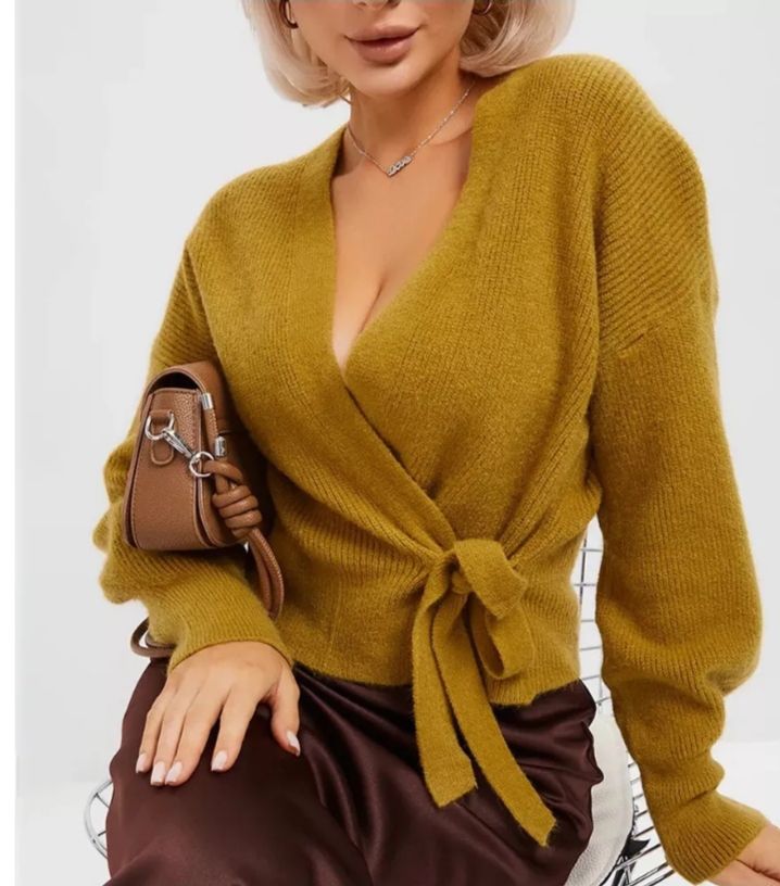 gilet cache-coeur oversize 