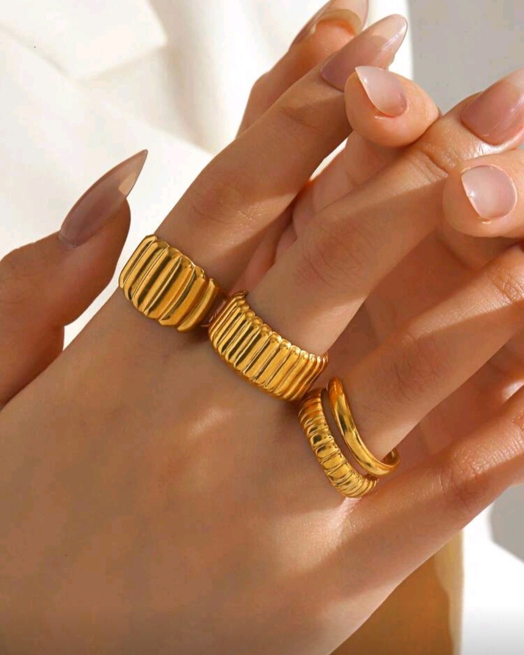 Pack Bague ajustable 