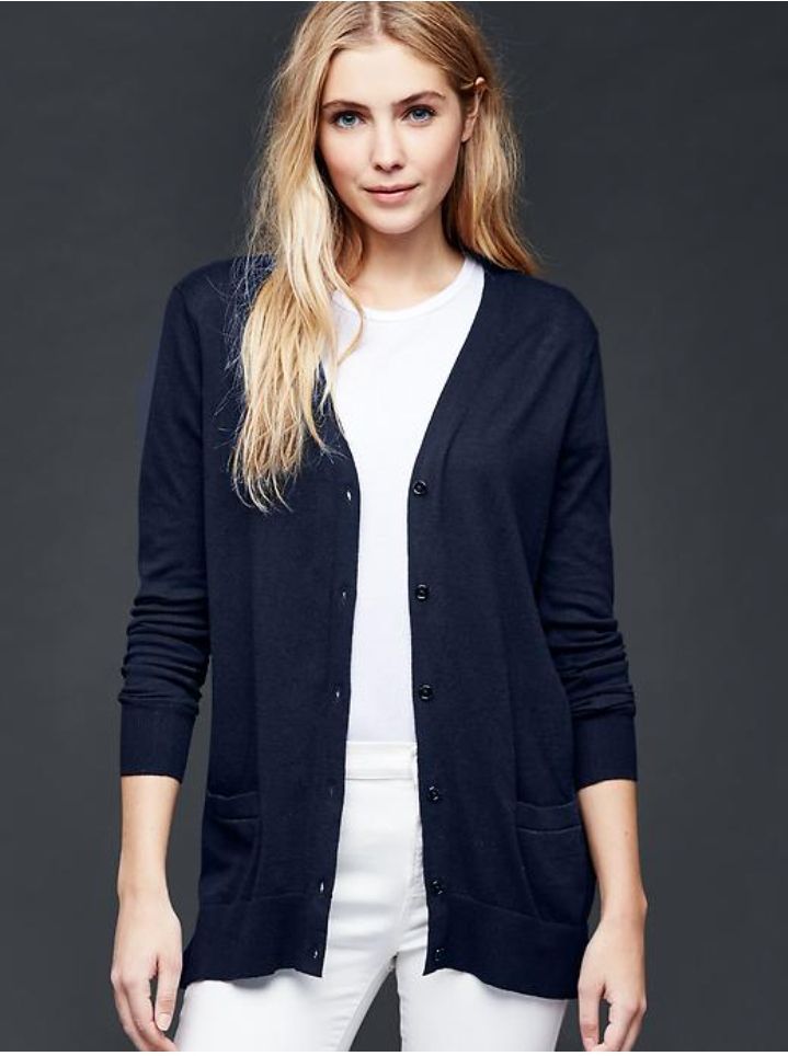 cardigan en col V