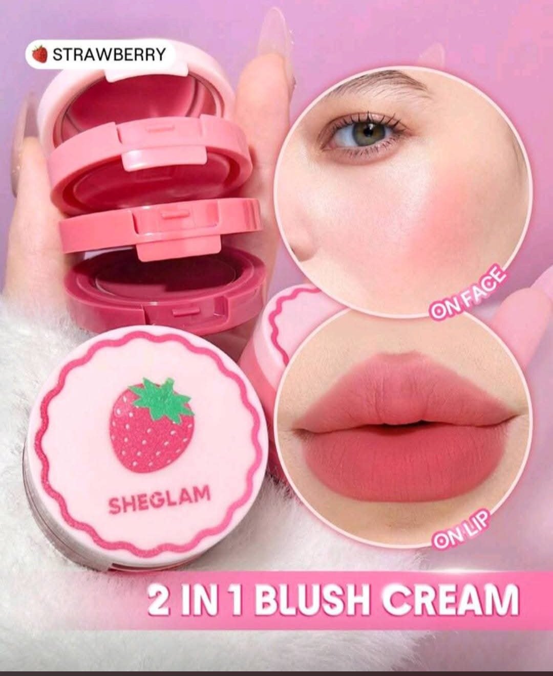 Crème pour joues et lévres 