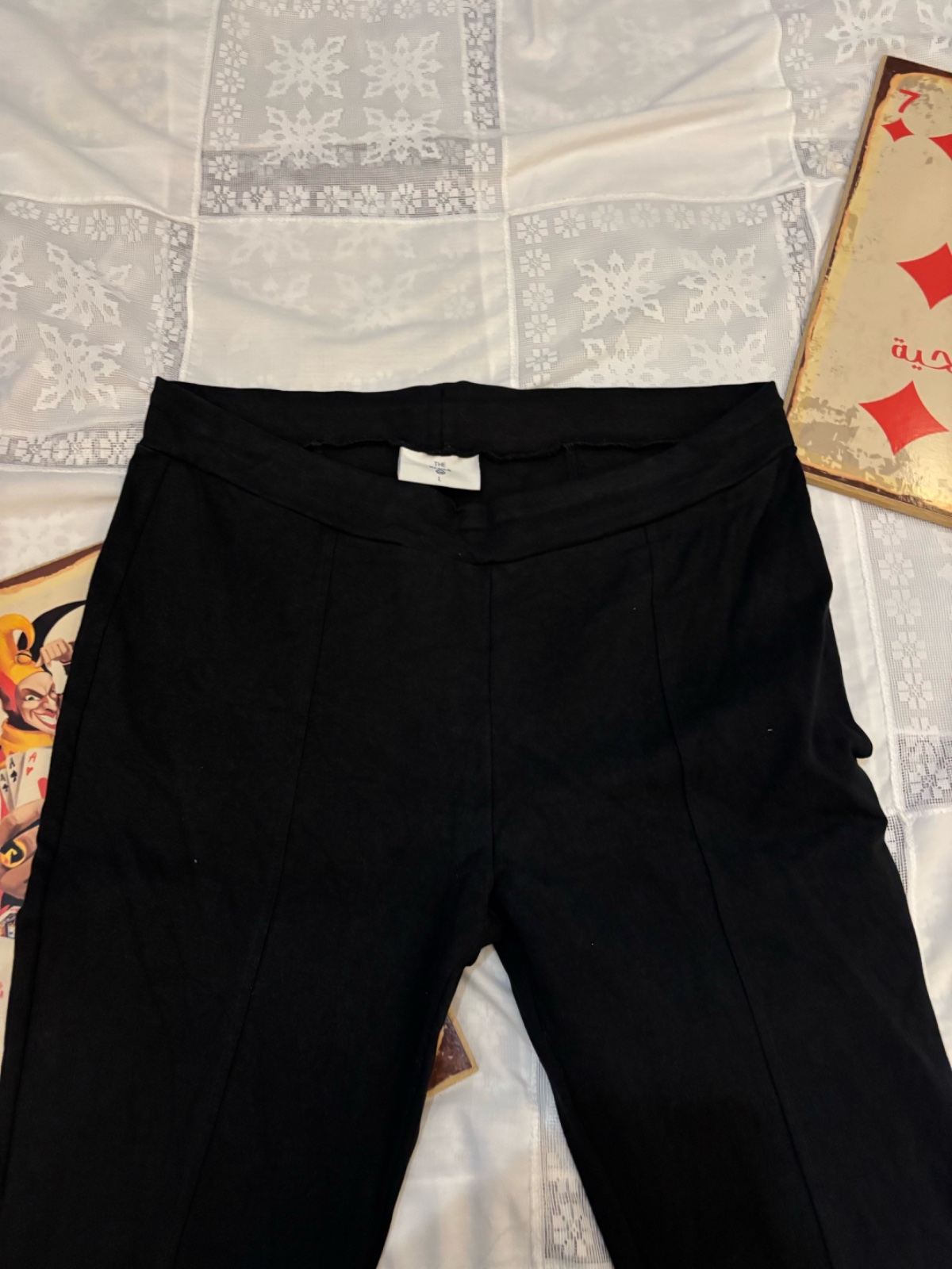 Pantalon Noir The Basics taille L