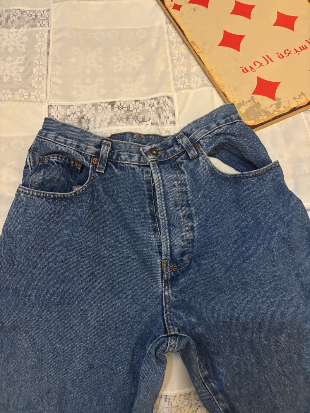 Jeans taille 32 Authentic Denim Vintage en bon etat