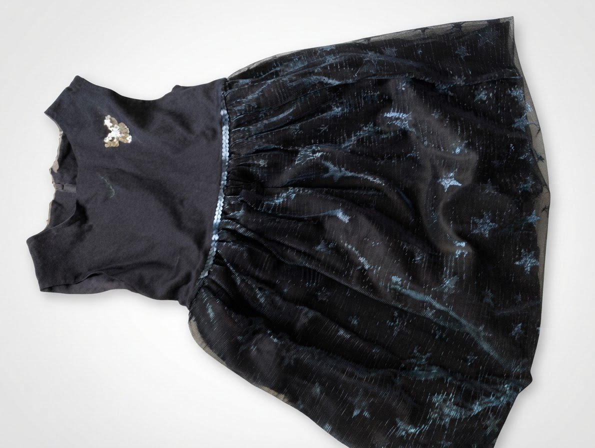 Robe fille 2-3ans bleu marine 