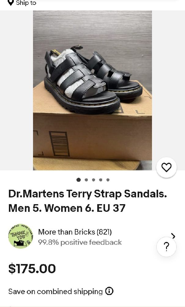 Dr Martens Sandals pointure 37 
