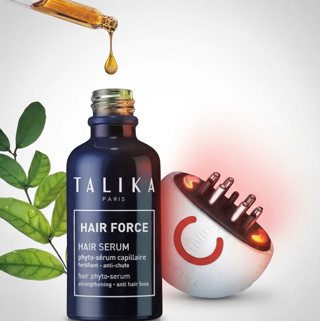 Talika Hair Force – Sérum Anti-Chute + Booster LED