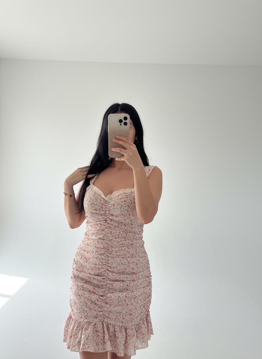 Robe fleurie