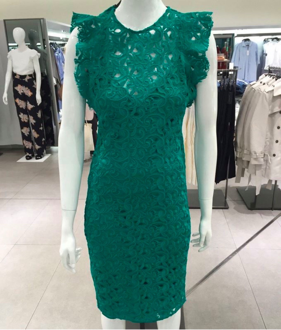 Robe zara midi 