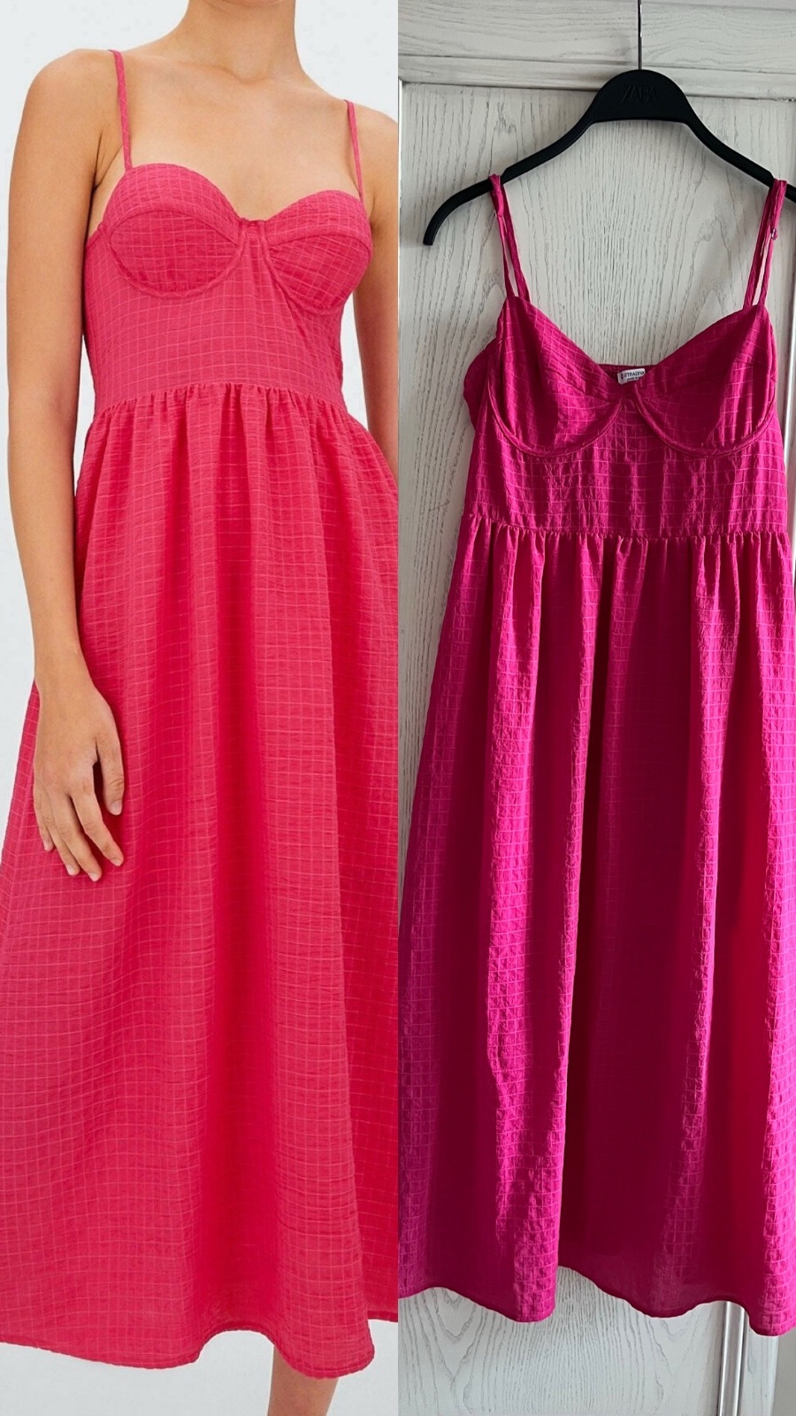 Robe rose stradivarius neuf