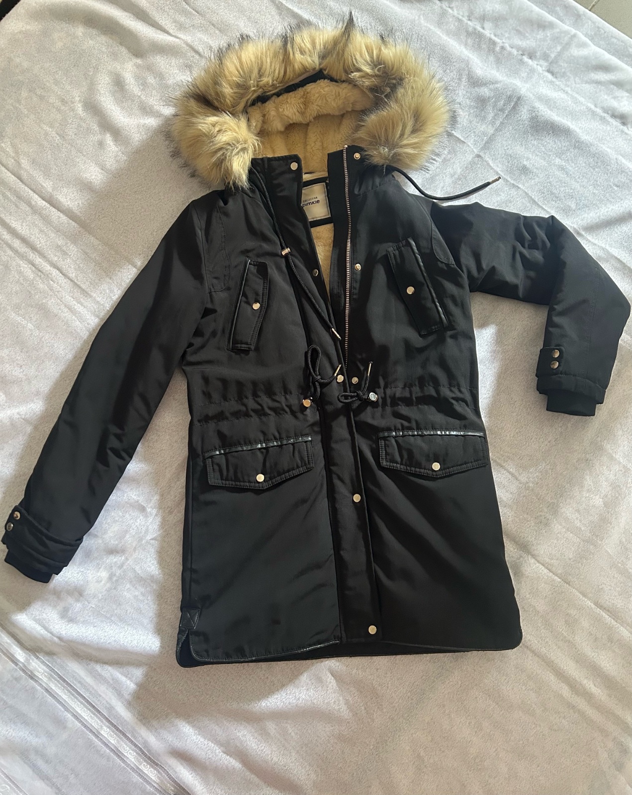 Manteau noir pimkie 