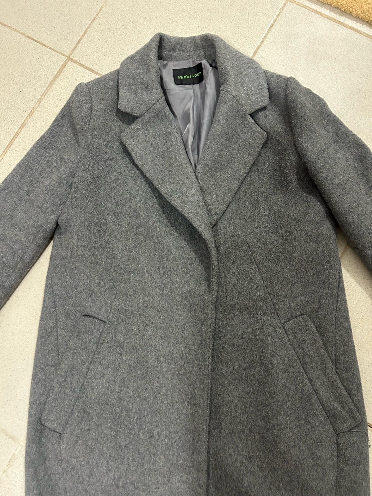 Manteau gris