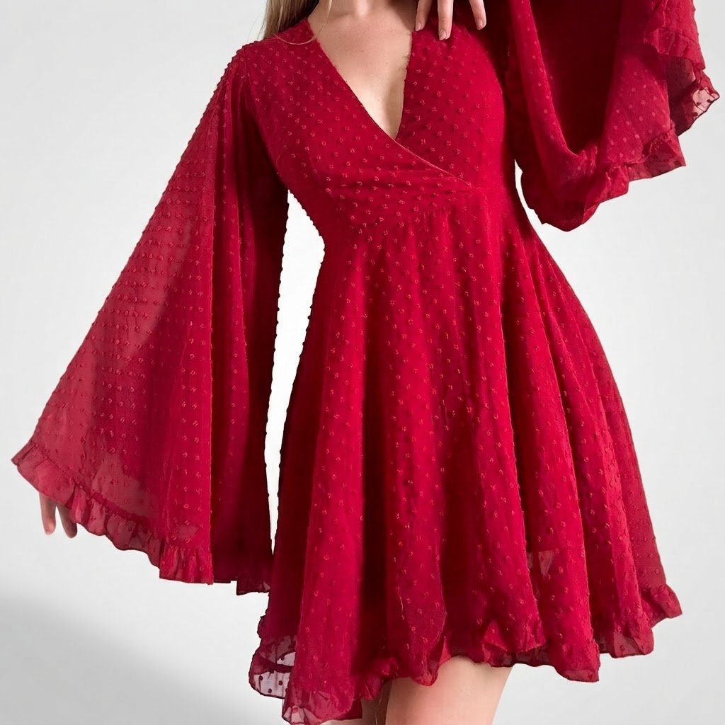 Red Skater Dress