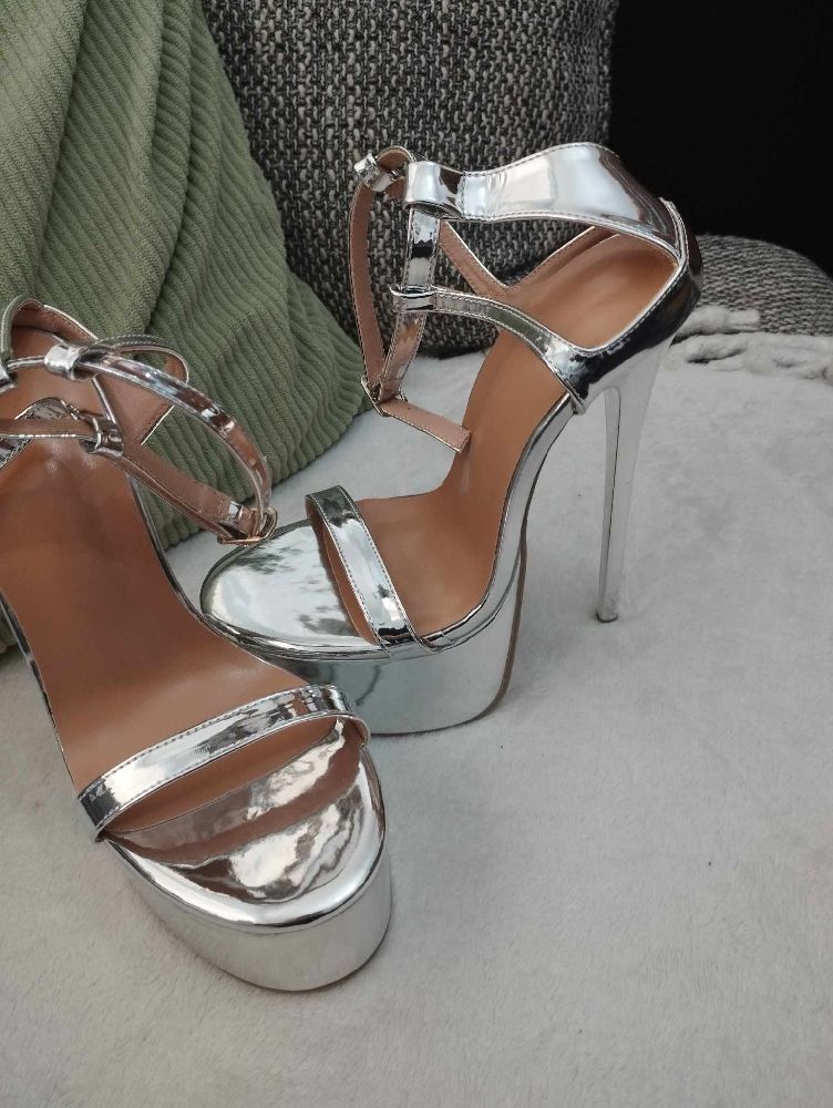 Silver heels