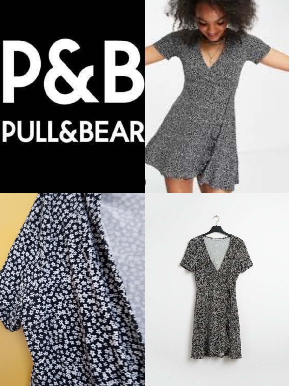 Pull & Bear robe 👗 fleurie 
