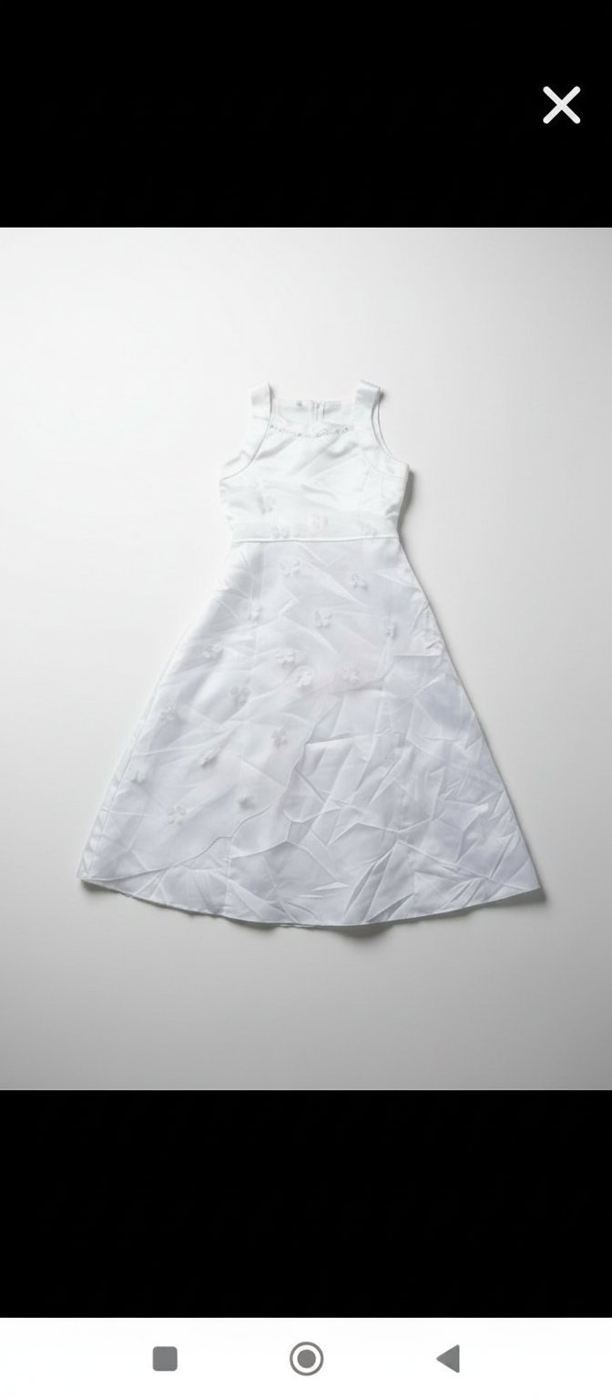 Robe blanche princesse 