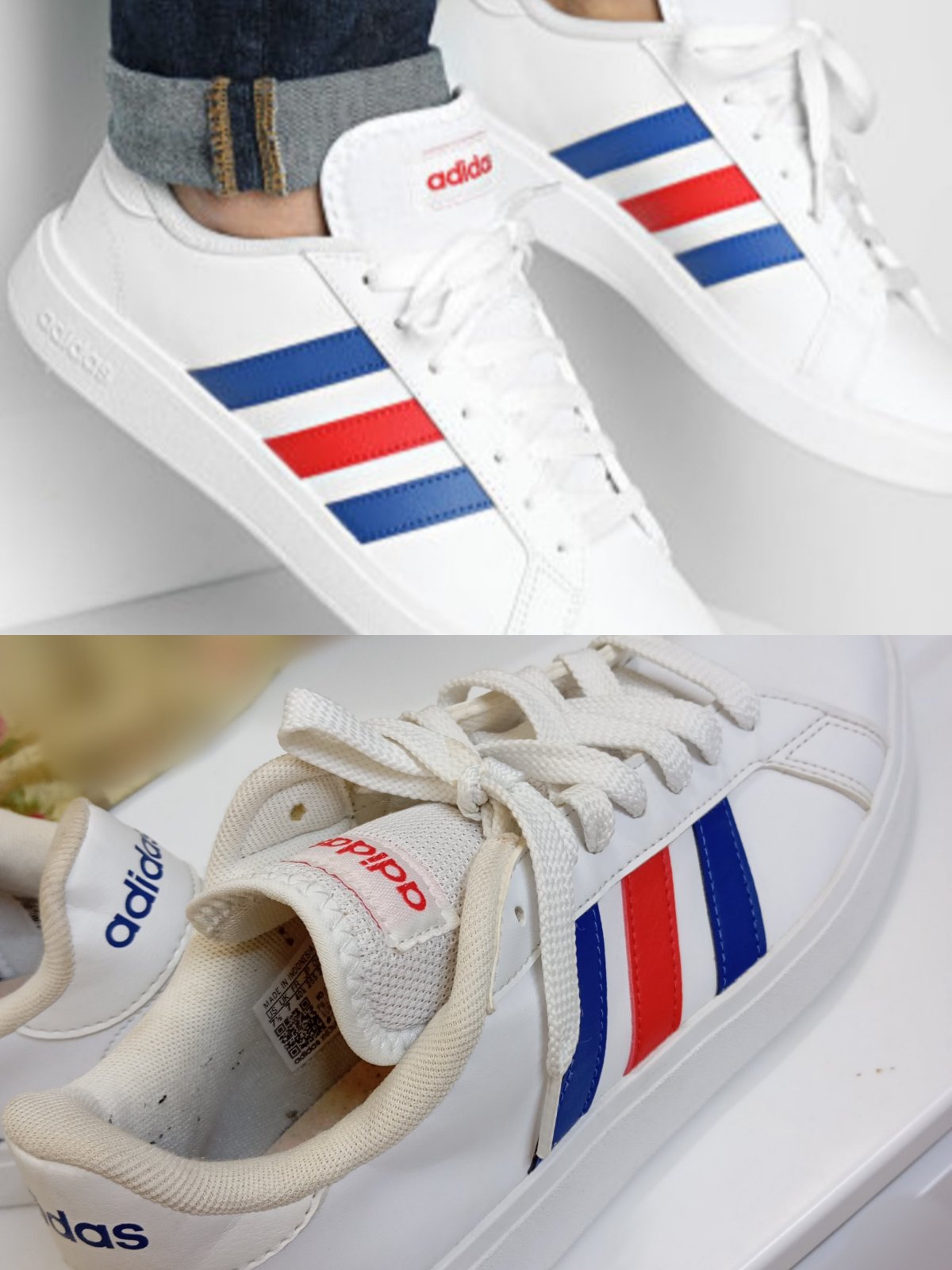 Basket grand court base adidas 