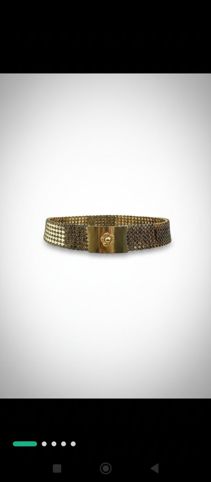 Ceinture doré vintage 