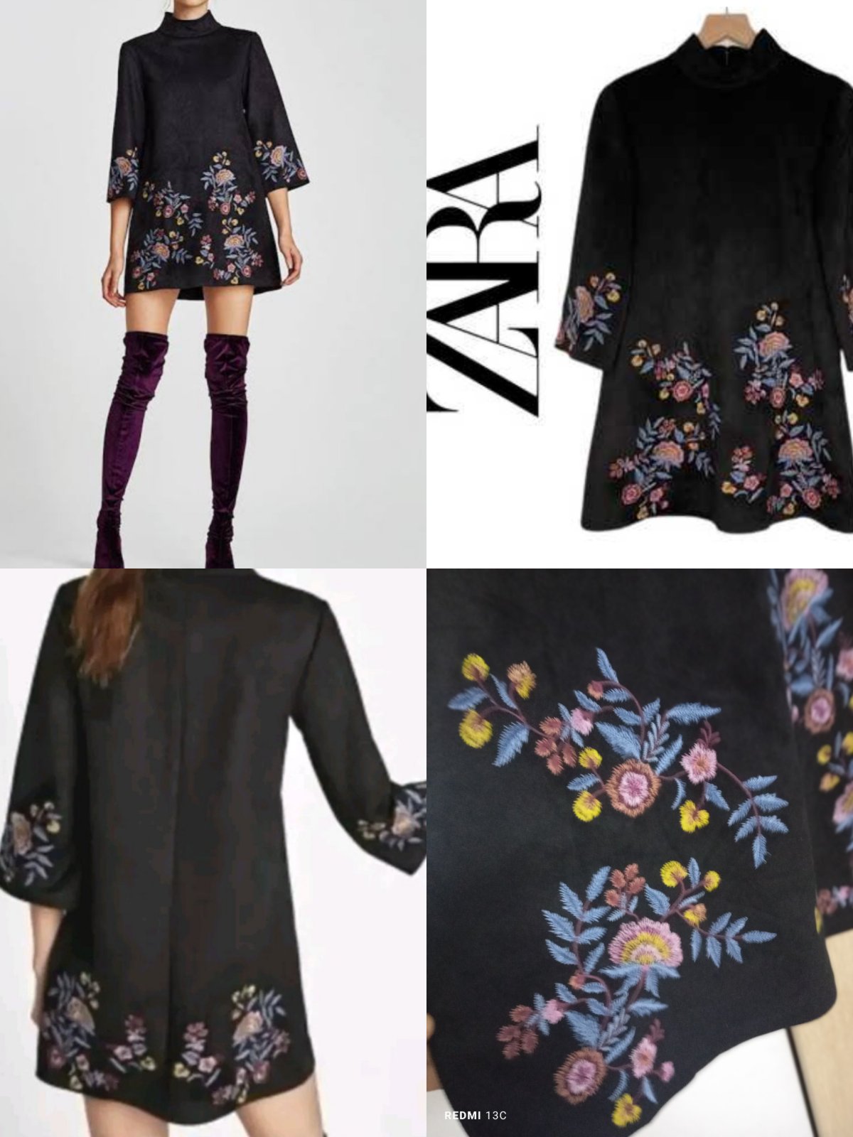 Zara brodée 👗👗