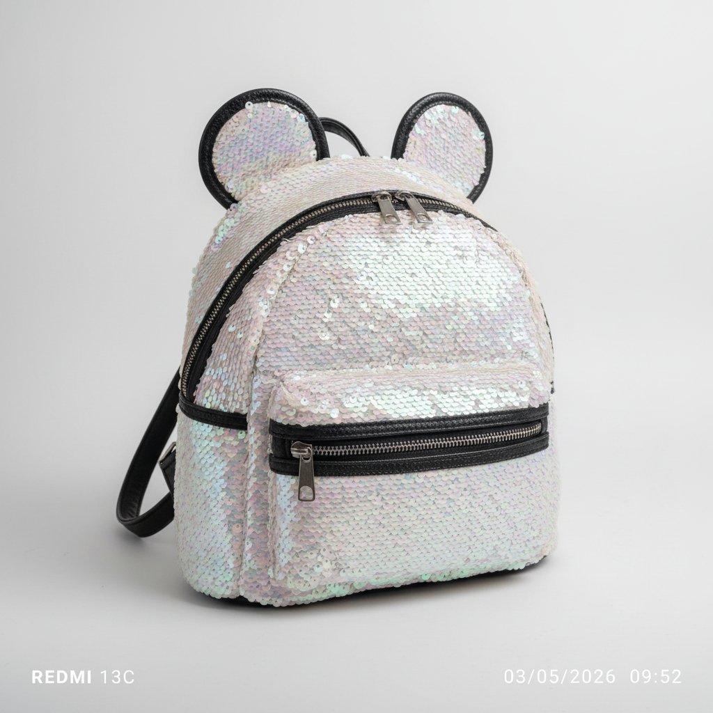 Sac à dos pailleté 